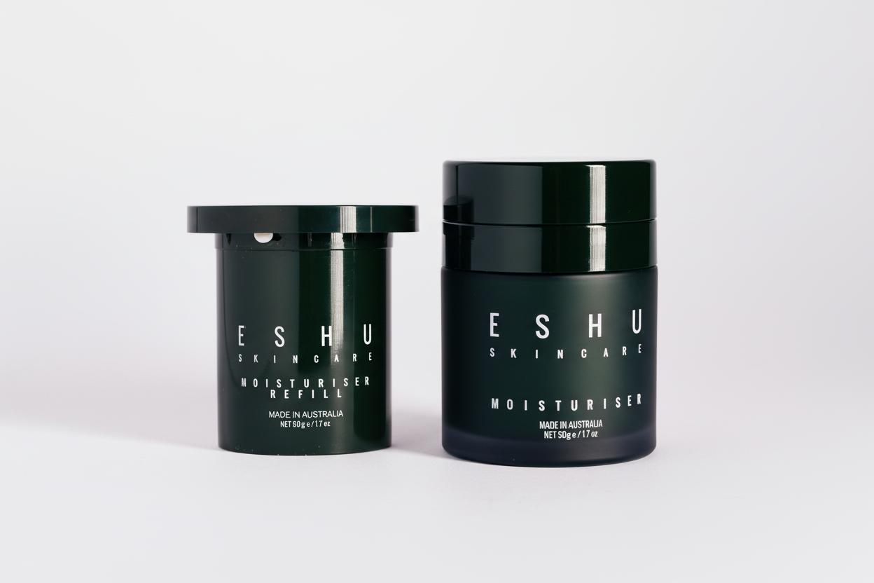 Hydration System Bundle - ESHU Skincare Moisturiser and Refill