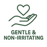 Gentle & Non Irritating